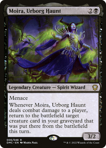 {R} Moira, Urborg Haunt [Dominaria United Commander][DMC 006]