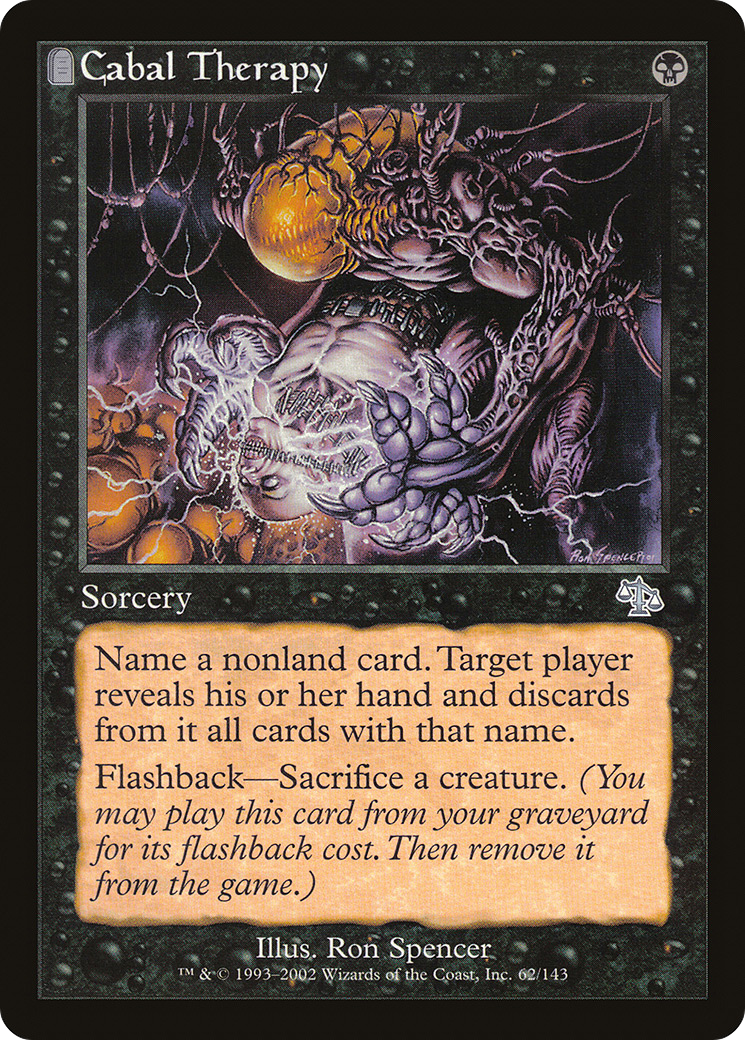 {C} Cabal Therapy [Judgment][JUD 062]