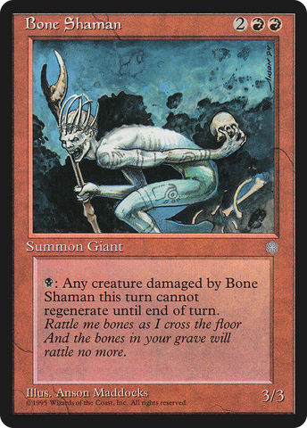 {C} Bone Shaman [Ice Age][ICE 176]