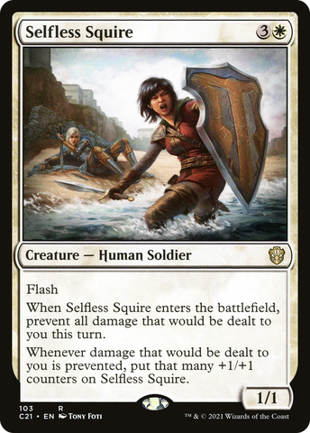 {R} Selfless Squire [Commander 2021][C21 103]