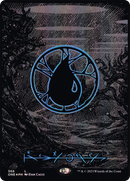 {B} Island (366) (Oil Slick Raised Foil) [Phyrexia: All Will Be One][ONE 366]