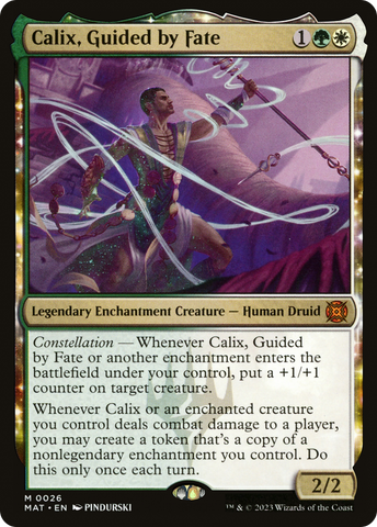 {R} Calix, Guided by Fate [March of the Machine: The Aftermath][MAT 026]