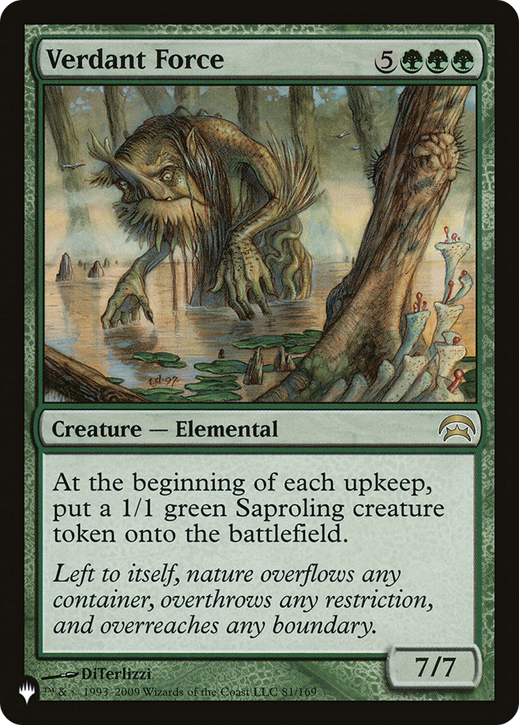 Verdant Force [LIST 81/169]
