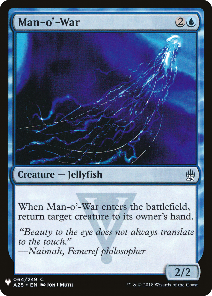 {C} Man-o'-War [Mystery Booster][LS A25 064]