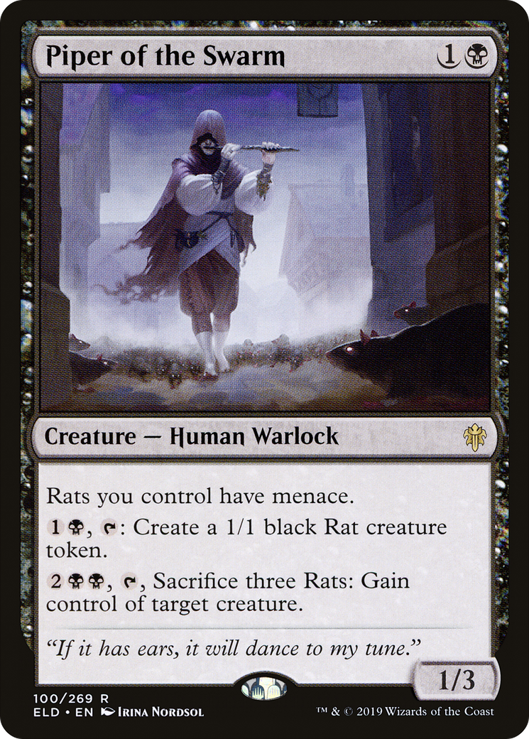 {R} Piper of the Swarm (100/269) [Throne of Eldraine][ELD 100] - Misty Mountain Games