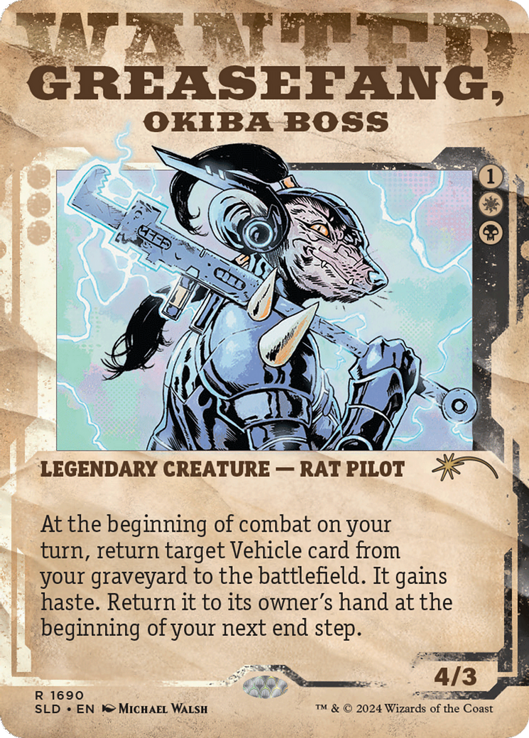 {R} Greasefang, Okiba Boss [Secret Lair Drop Series][SLD 1690]
