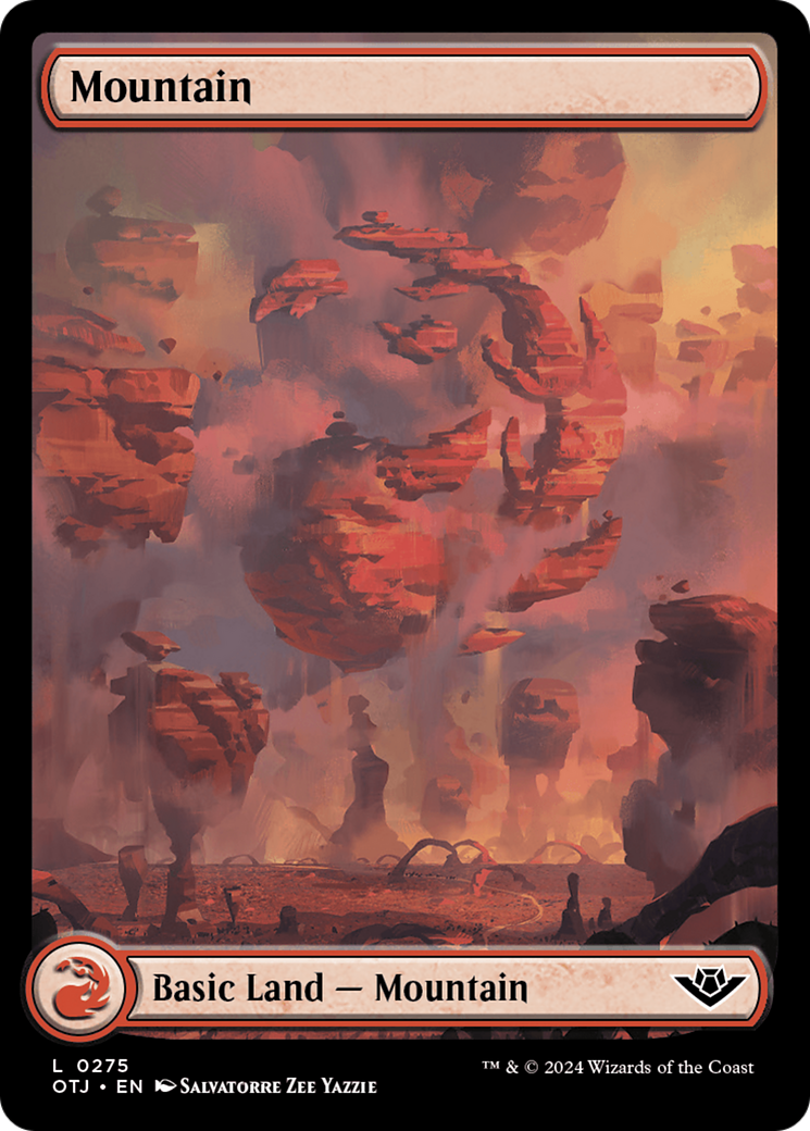 {B}[OTJ 275] Mountain (0275) [Outlaws of Thunder Junction]