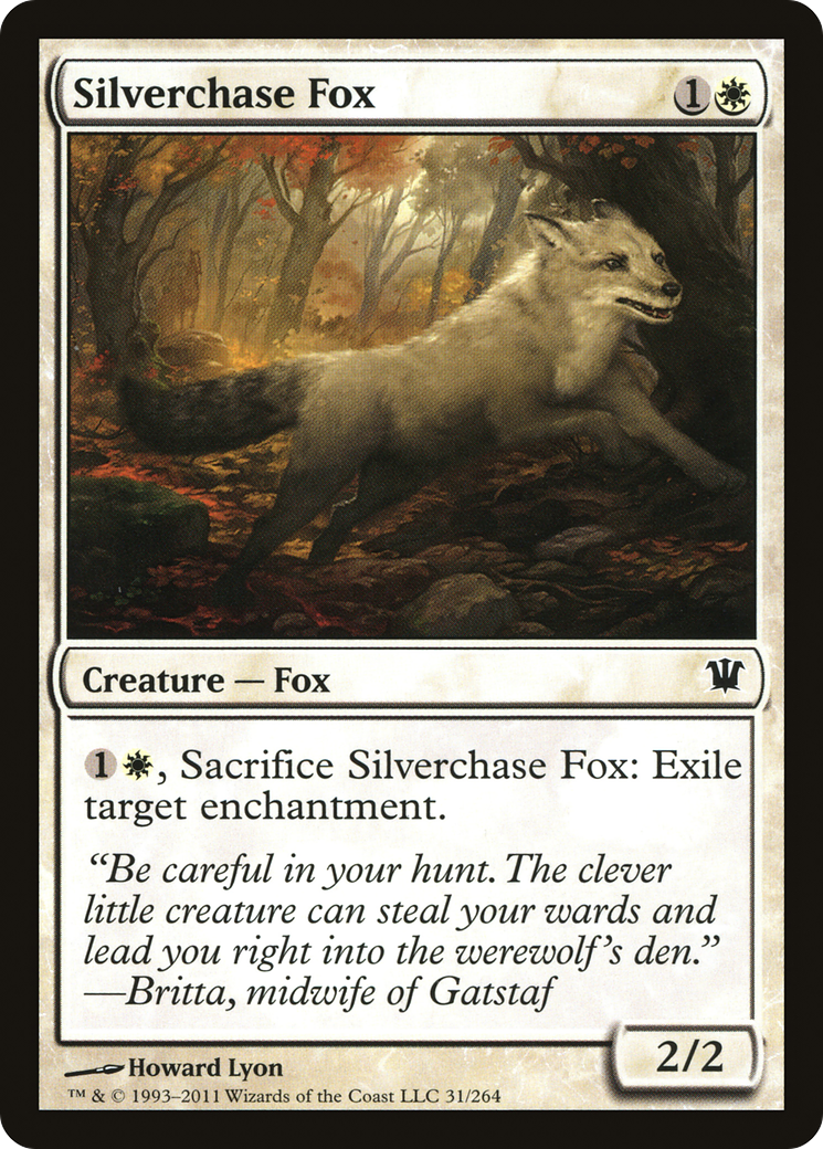 {C} Silverchase Fox [Innistrad][ISD 031] - Misty Mountain Games