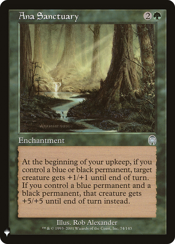 {C} Ana Sanctuary [Mystery Booster][LS APC 074]