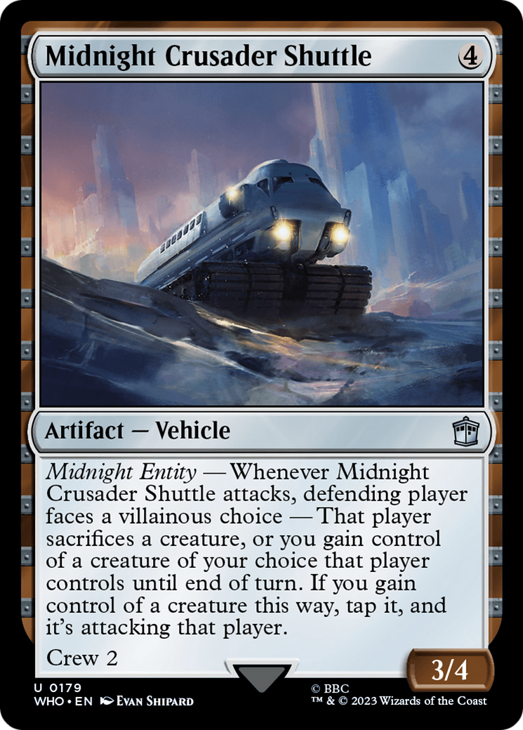 {C} Midnight Crusader Shuttle [Doctor Who][WHO 179]