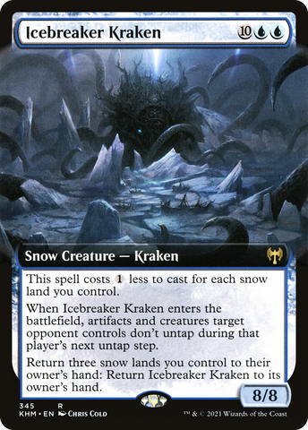{R} Icebreaker Kraken (Extended Art) [Kaldheim][KHM 345]