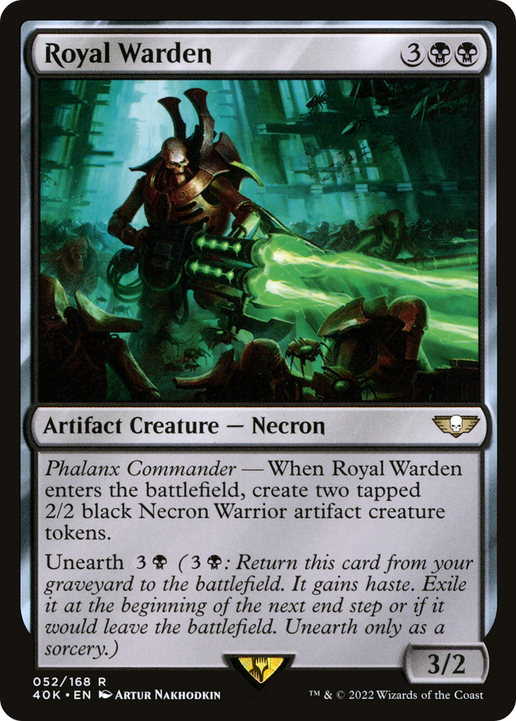 {R} Royal Warden [Universes Beyond: Warhammer 40,000][40K 052]