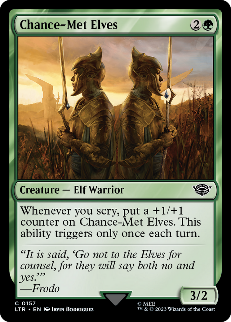 {C} Chance-Met Elves [The Lord of the Rings: Tales of Middle-Earth][LTR 157]