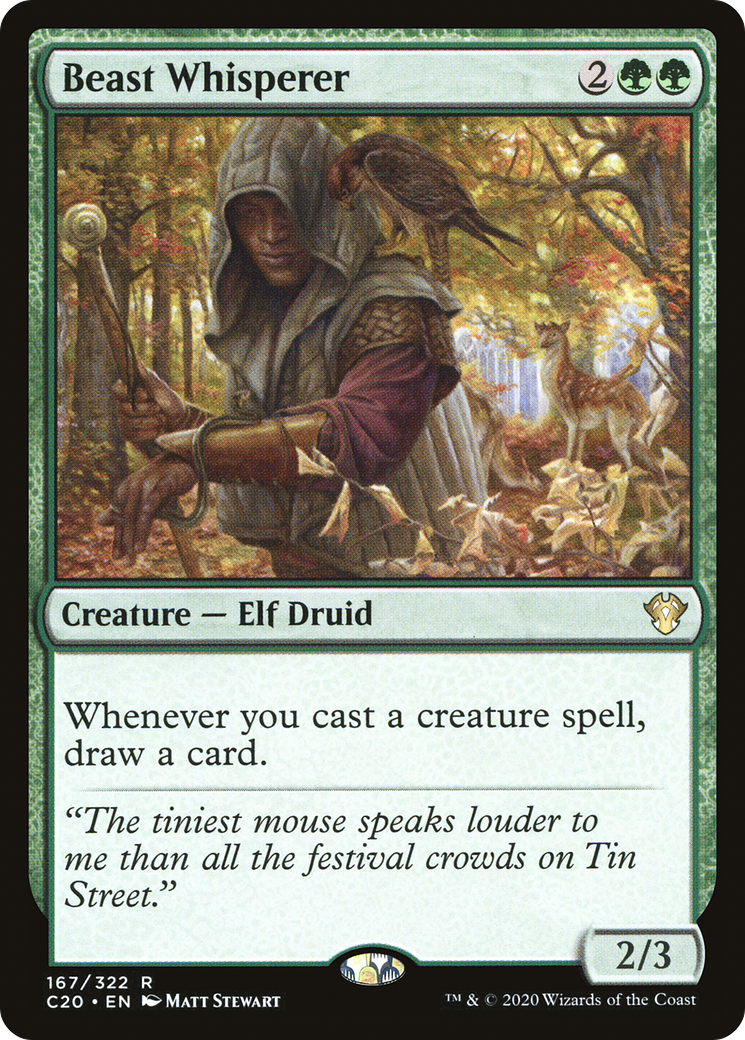 {R} Beast Whisperer [Commander 2020][C20 167] - Misty Mountain Games