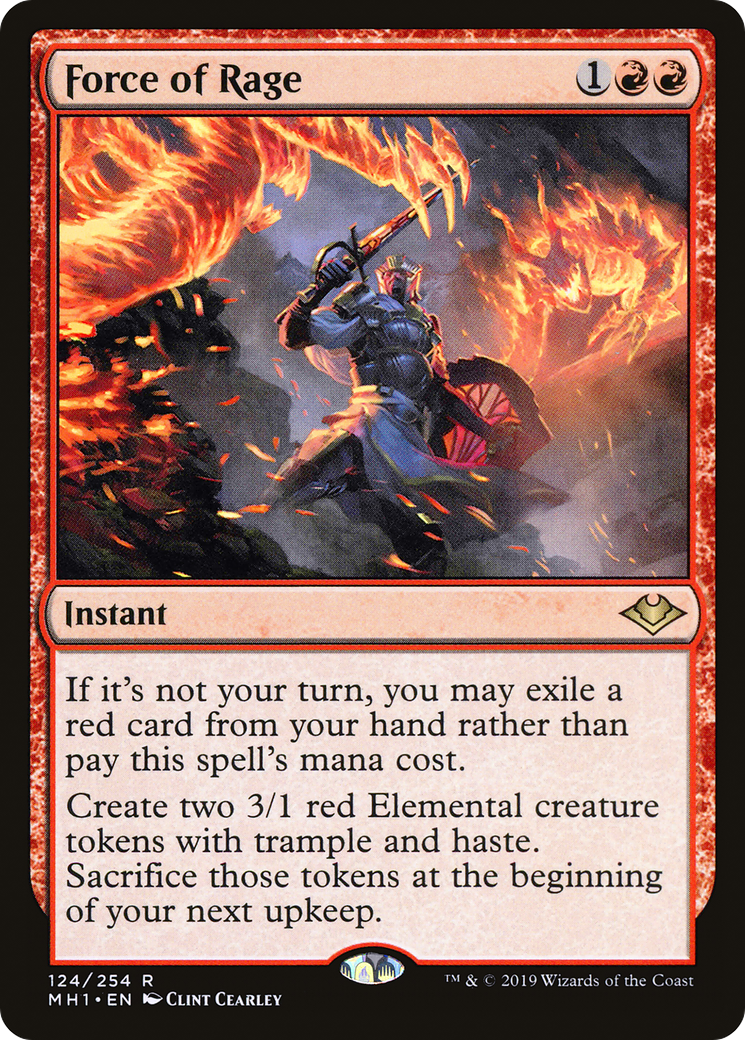 {R} Force of Rage [Modern Horizons][MH1 124]