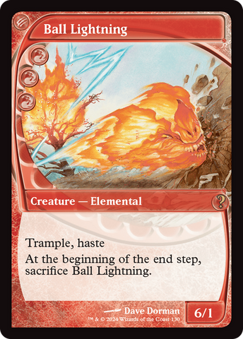 {R} Ball Lightning (Future Sight) [Mystery Booster 2][MB2 130]