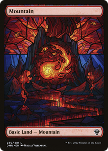 {B}[DMU 280] Mountain (Showcase) [Dominaria United]
