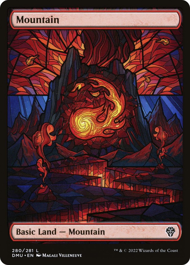 {B}[DMU 280] Mountain (Showcase) [Dominaria United]