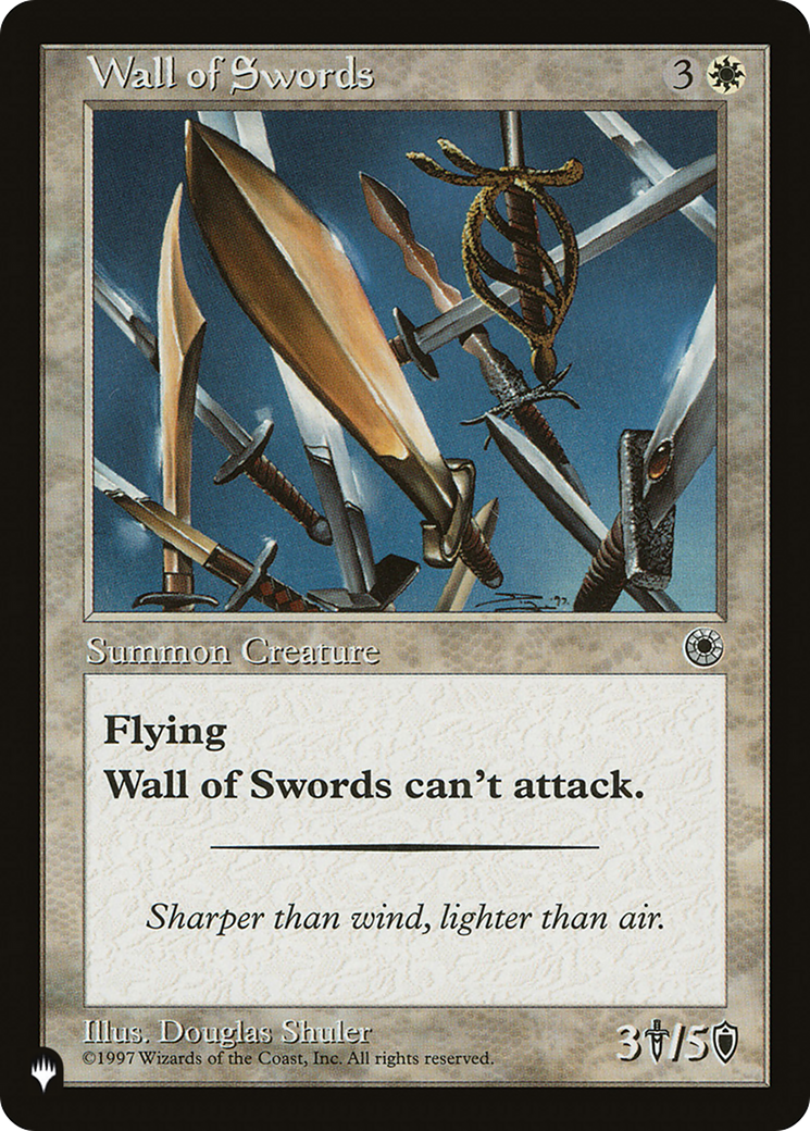 Wall of Swords [LIST ]
