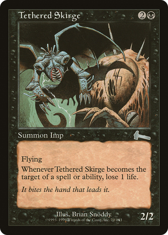 {C} Tethered Skirge [Urza's Legacy][ULG 070]