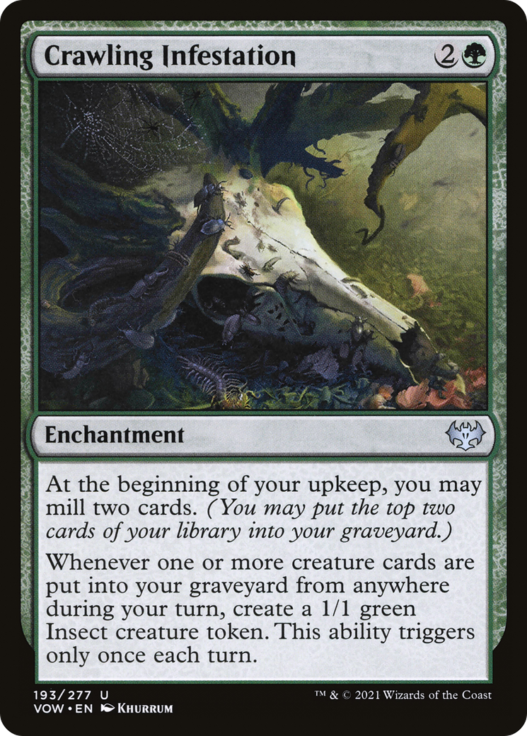{C} Crawling Infestation [Innistrad: Crimson Vow][VOW 193]