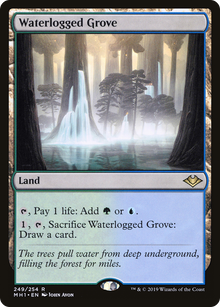 {R} Waterlogged Grove [Modern Horizons][MH1 249]
