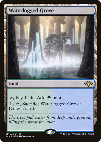 {R} Waterlogged Grove [Modern Horizons][MH1 249]