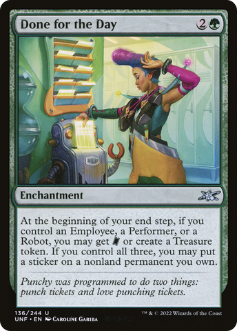 {C} Done for the Day [Unfinity][UNF 136]