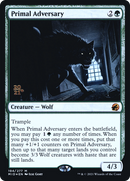 {R} Primal Adversary [Innistrad: Midnight Hunt Prerelease Promos][PR MID 194]