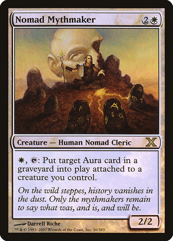 {R} Nomad Mythmaker (Premium Foil) [Tenth Edition][FP 10E 030]