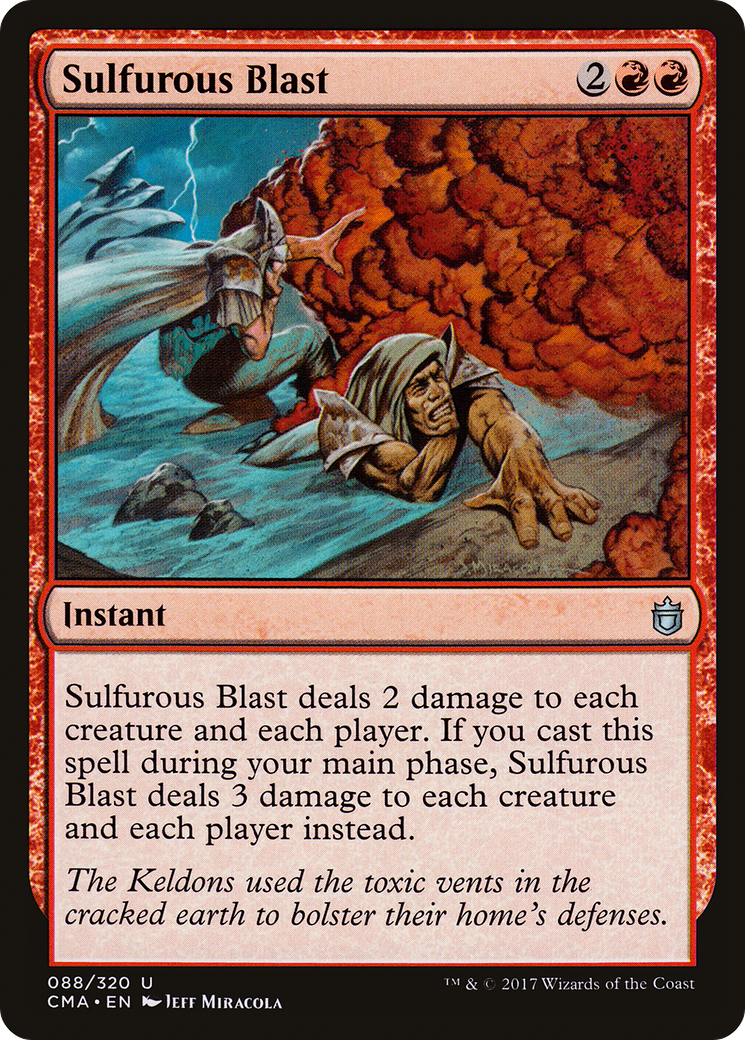 {C} Sulfurous Blast [Commander Anthology][CMA 088] - Misty Mountain Games