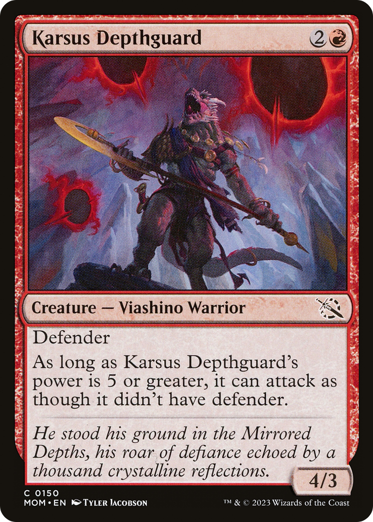 {C} Karsus Depthguard [March of the Machine][MOM 150]