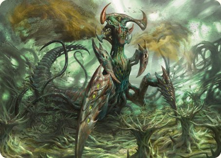 {A} Zopandrel, Hunger Dominus Art Card [Phyrexia: All Will Be One Art Series][AONE 044]