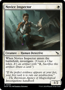 {@C} Novice Inspector [Murders at Karlov Manor][MKM 029]