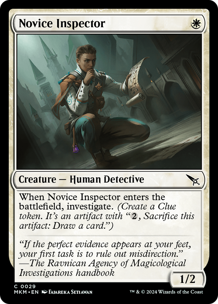 {@C} Novice Inspector [Murders at Karlov Manor][MKM 029]