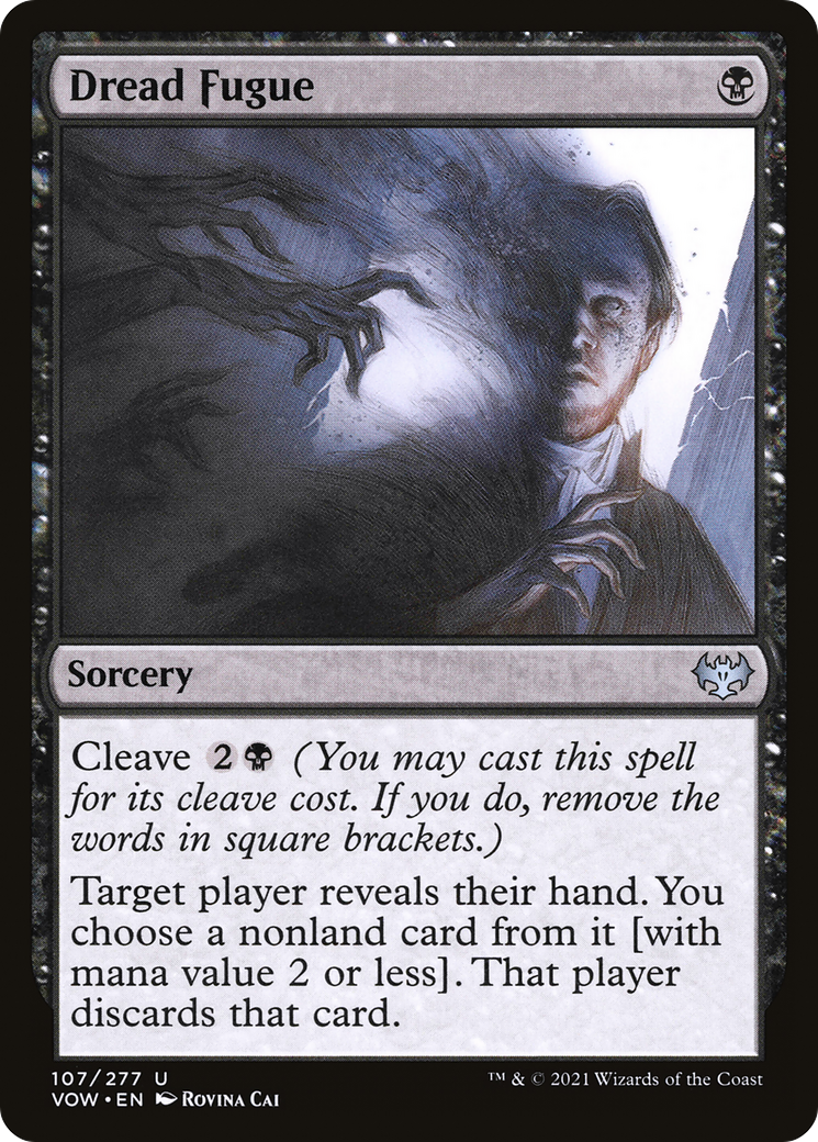{C} Dread Fugue [Innistrad: Crimson Vow][VOW 107]