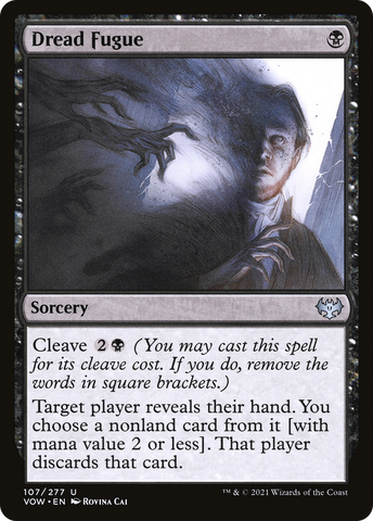 {C} Dread Fugue [Innistrad: Crimson Vow][VOW 107]