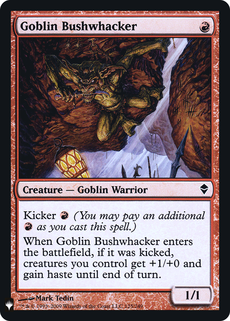 {C} Goblin Bushwhacker [Mystery Booster][LS ZEN 125]