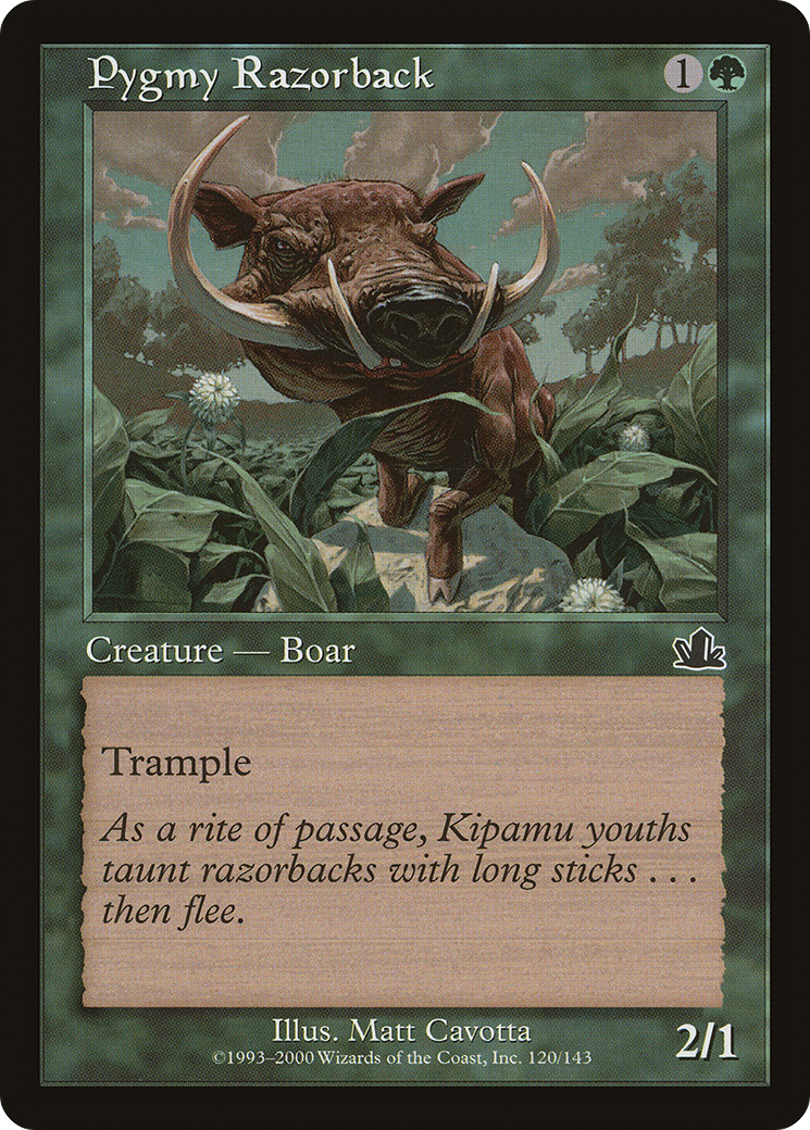{C} Pygmy Razorback [Prophecy][PCY 120] - Misty Mountain Games