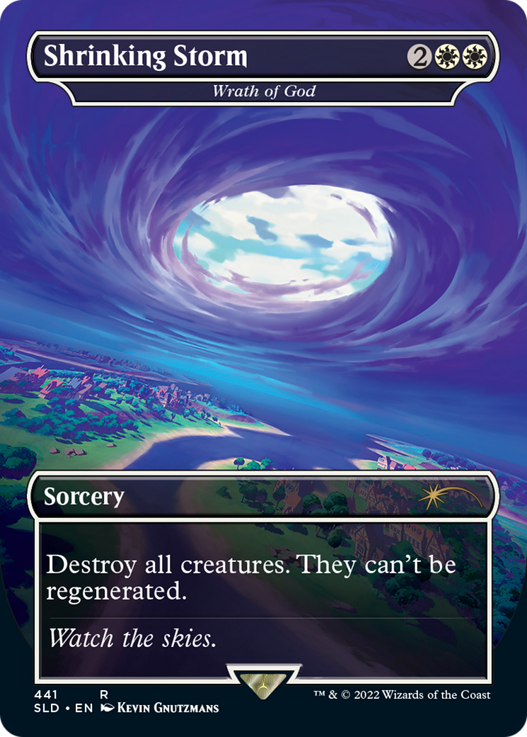 {R} Wrath of God - Shrinking Storm [Secret Lair Drop Series][SLD 441] - Misty Mountain Games