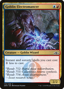 {C} Goblin Electromancer [Guilds of Ravnica][GRN 174]