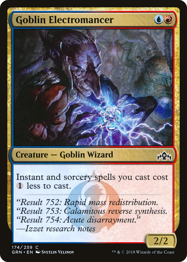 {C} Goblin Electromancer [Guilds of Ravnica][GRN 174]