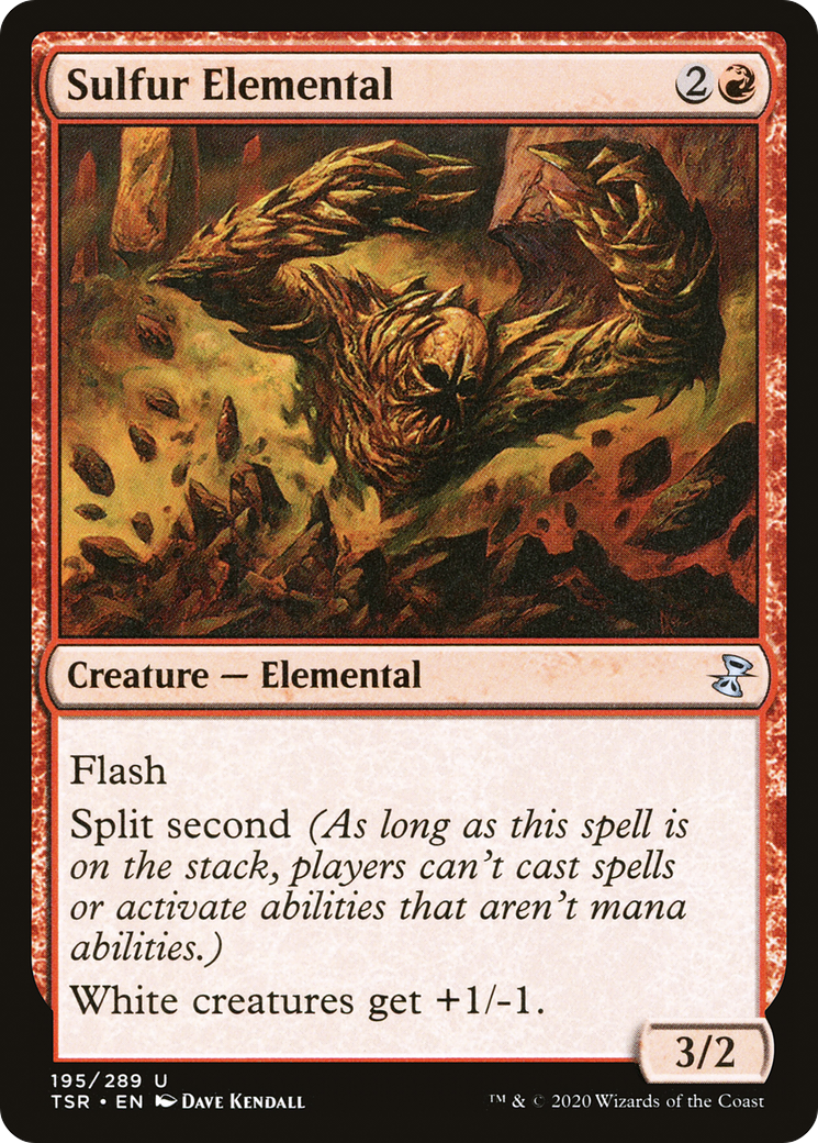 {C} Sulfur Elemental [Time Spiral Remastered][TSR 195]
