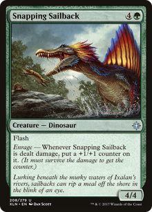 {C} Snapping Sailback [Ixalan][XLN 208] - Misty Mountain Games