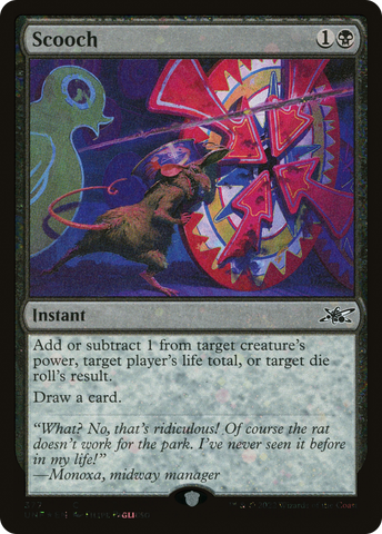 {C} Scooch (Galaxy Foil) [Unfinity][UNF 377]