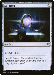 {C} Sol Ring [Kaldheim Commander][KHC 104]