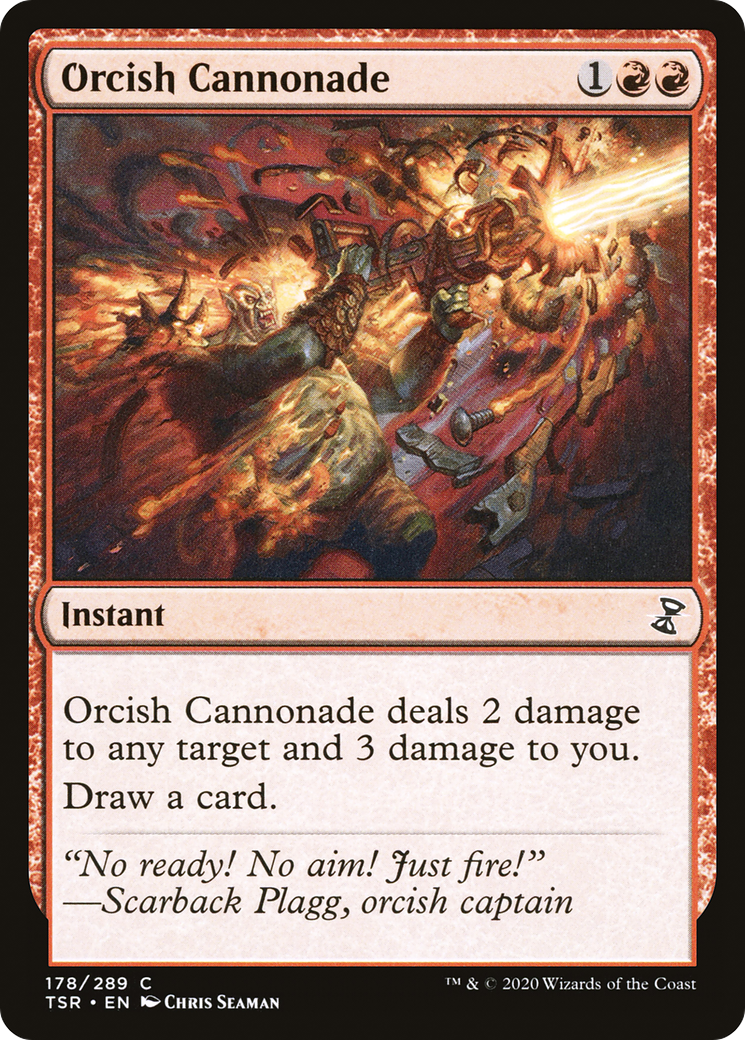 {C} Orcish Cannonade [Time Spiral Remastered][TSR 178]