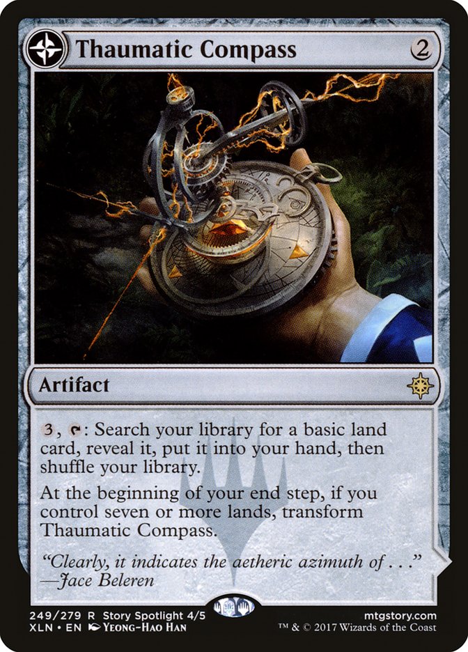 {R} Thaumatic Compass // Spires of Orazca [Ixalan][XLN 249]