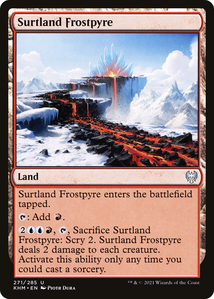 {C} Surtland Frostpyre [Kaldheim][KHM 271]
