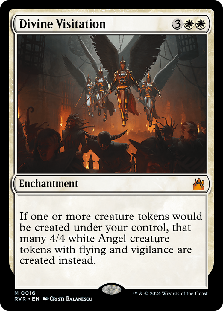 {R} Divine Visitation [Ravnica Remastered][RVR 016]